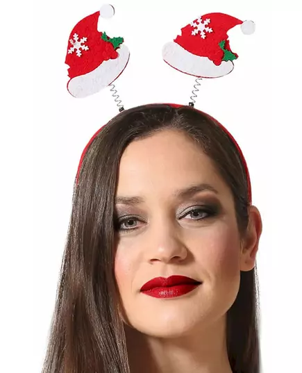 Humoristische hoofdbanden kerstmuts volwassenen