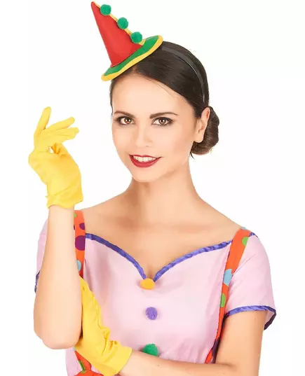 Mini clown hoed voor volwassenen