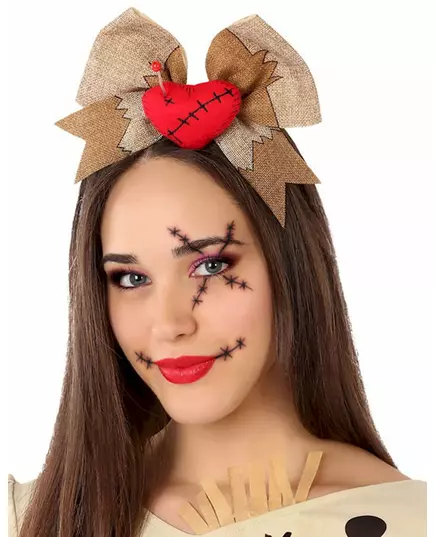 Voodoo pop haarband voor volwassenen