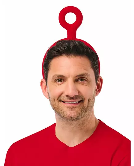 Teletubbies™ hoofd antenne Po™ volwassene rood