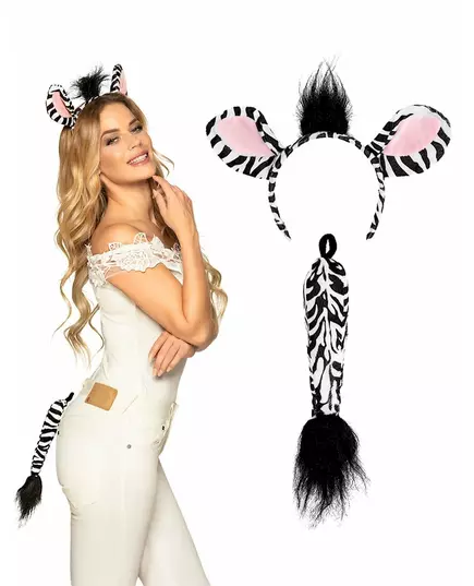 Zebra set voor volwasssenen
