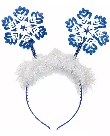 Serre-tête flocons de neige Noël femme