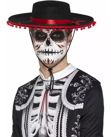 Sombrero Dia de los Muertos adulte