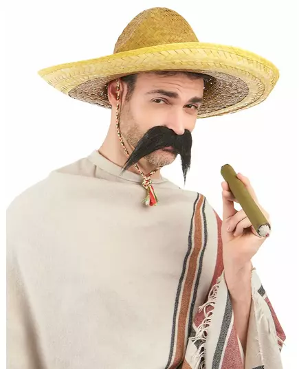 Gele Mexicaanse sombrero voor volwassenen