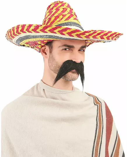 Sombrero mexicain multicolore adulte