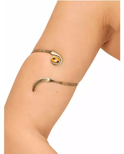 Goudkleurige veer armband voor volwassenen