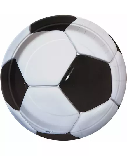 kleine voetbalkartonnen borden 18 cm