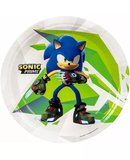 8 kleine borden Sonic Prime 18 cm