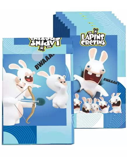 8 Sacs cadeaux Lapins crétins™