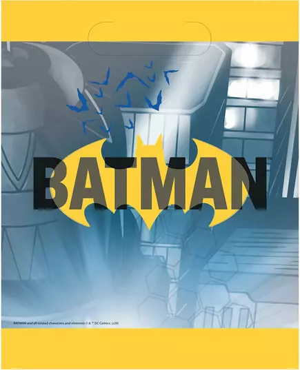 8 sacs de fête Batman 18 x 23 cm