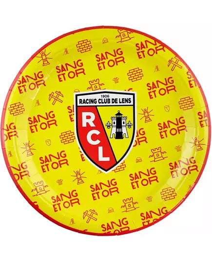 Assiettes RC Lens rondes 23 cm X 6