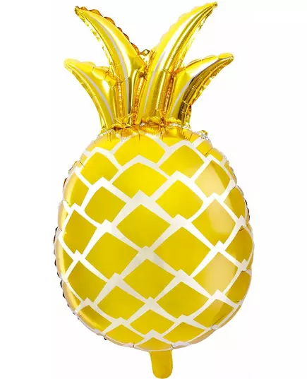 Aluminium gele ananas ballon