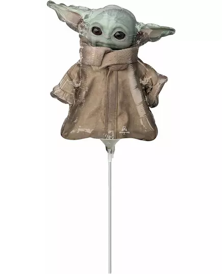 Baby Yoda The Mandalorian™ folieballon 23 cm