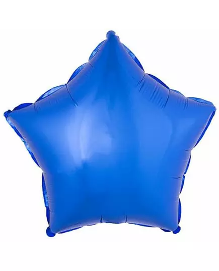 Ballon aluminium étoile bleue 45 cm