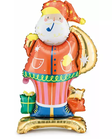 Ballon aluminium Père Noël 63 x 106 cm