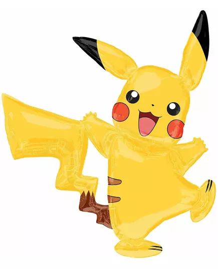 Ballon aluminium Pikachu Pokémon™ 132 x 144 cm