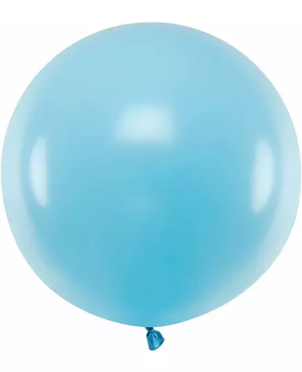Reuze blauwe latex ballon 60 cm