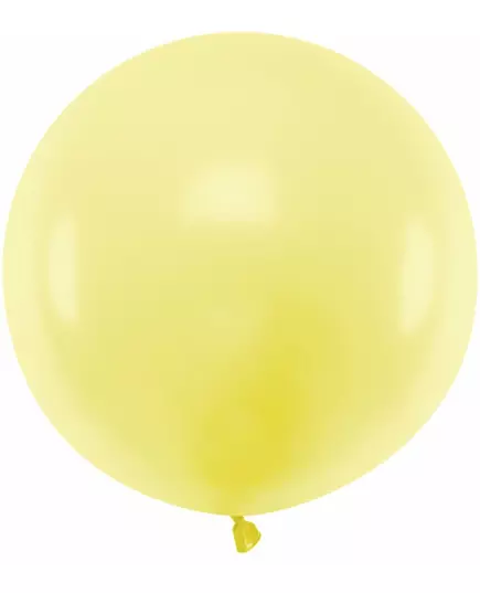 Reuze gele latex ballon 60 cm
