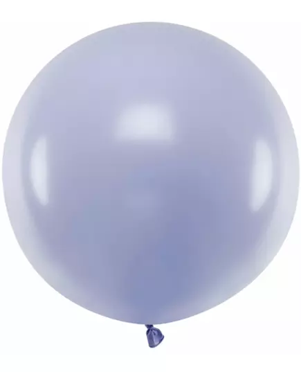 Ballon en latex géant lilas 60 cm