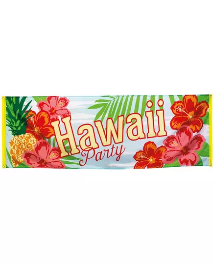 Stoffen Hawaii beach banner 74 x 220 cm