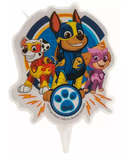Paw Patrol™ personages verjaardagskaars