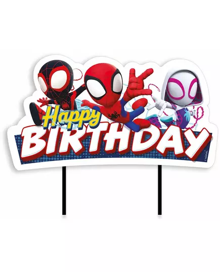 Spidey and Friends™ taarttopper 17,5 cm