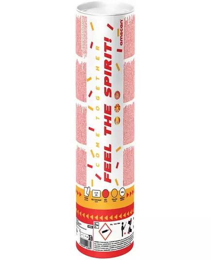 Canon à confettis rouge et jaune supporter Espagne