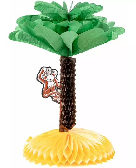 Hawaiiaans palmpapieren middelpunt 33 cm