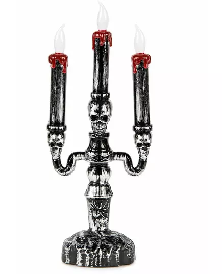 3-armige LED kandelaar 32 cm