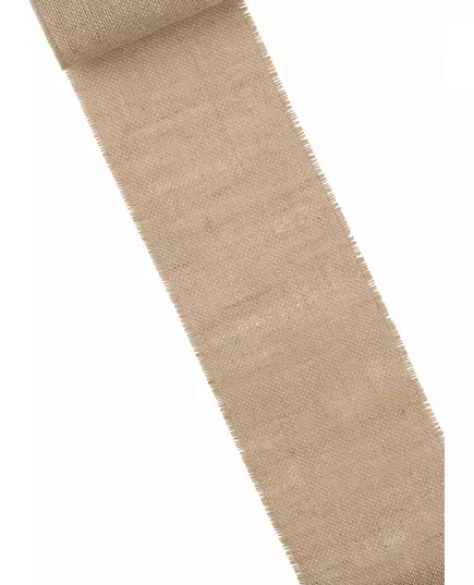 Chemin de table en toile de jute 15 cm x 5 m