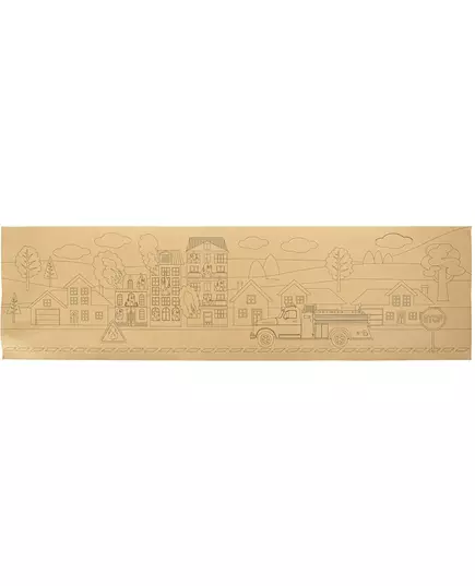 Brandweer tafelloper 140 x 40 cm