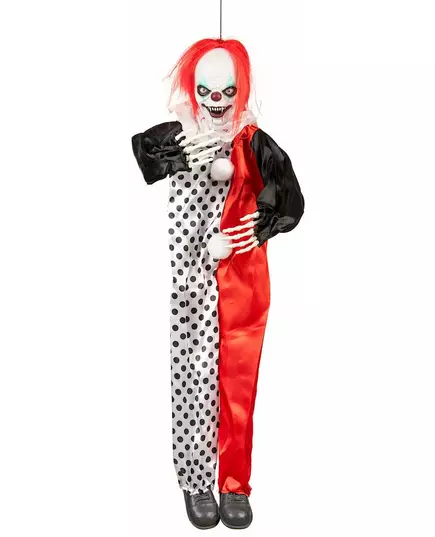 Lichtgevende clown decoratie 90 cm