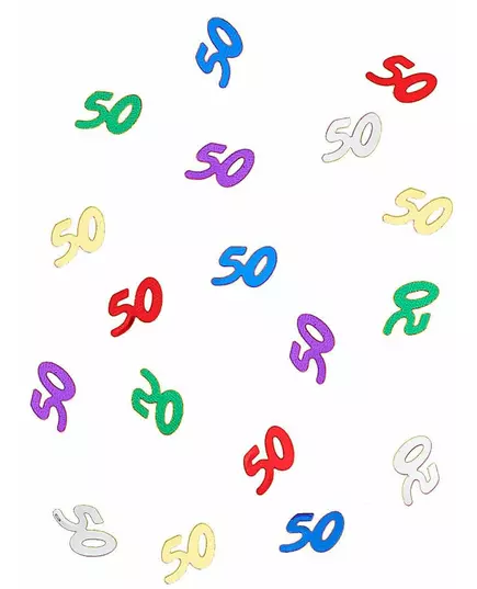 50 jaar confetti