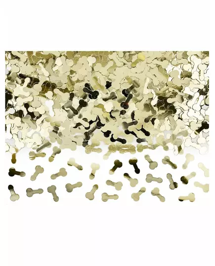 Zizi metallic gouden tafelconfetti 30 gram