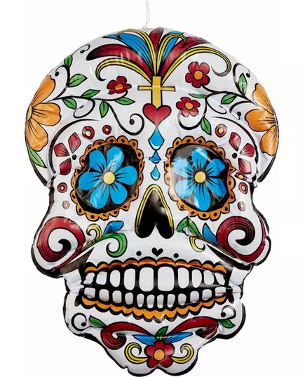 Opblaasbare Dia de los Muertos doodskop