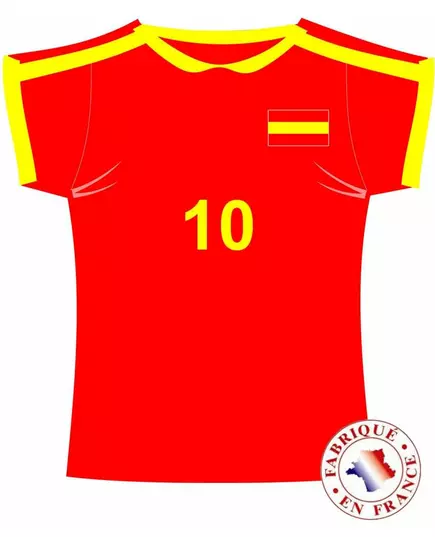 Spaanse voetbal shirt muurdecoratie