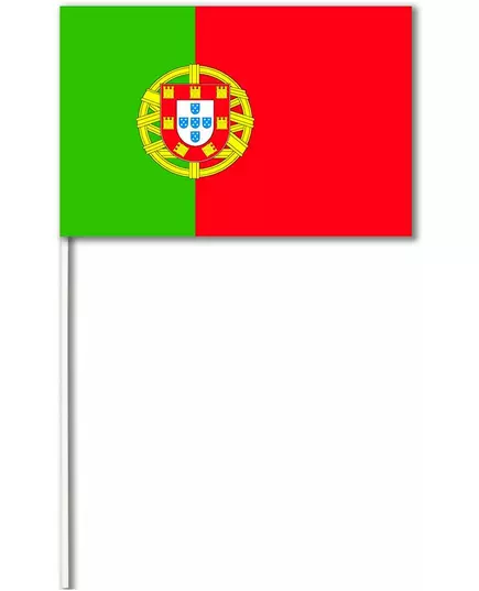 Drapeau papier Portugal 14 x 21 cm