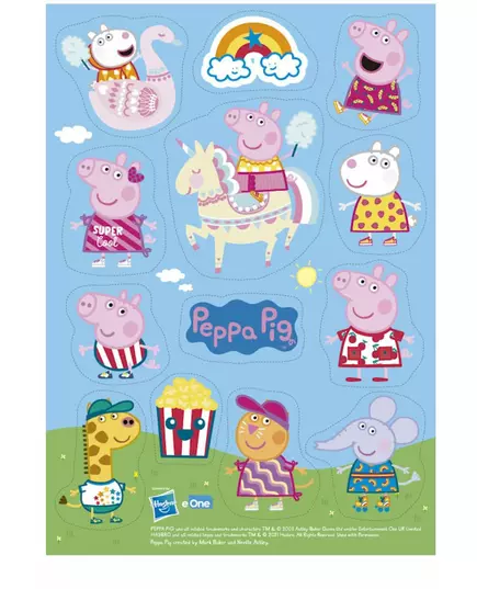 Feuilles comestibles à découper Peppa Pig™ 18,7 gr
