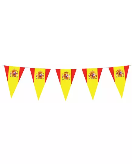 Guirlande fanions drapeaux espagnols 5 m