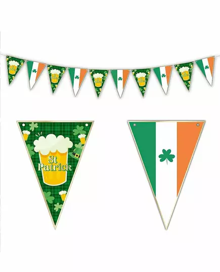 St. Patrick's Day Bier Pennant Garland 3m