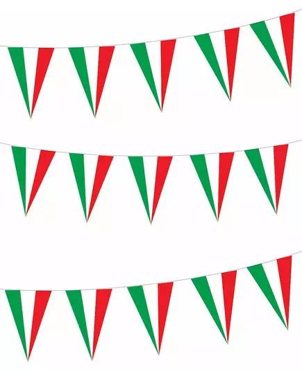 Guirlande drapeaux italiens 5 m