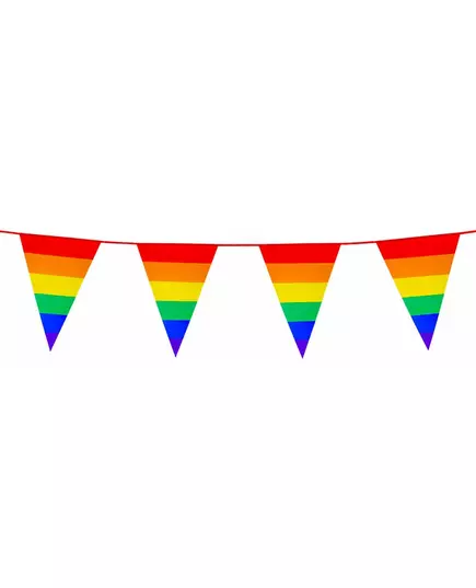Guirlande fanion arc en ciel 10 m