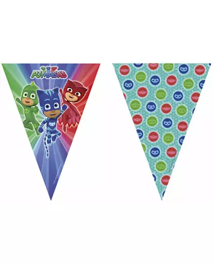 Guirlande fanions Pyjamasques ™ 2,3 m x 25 cm
