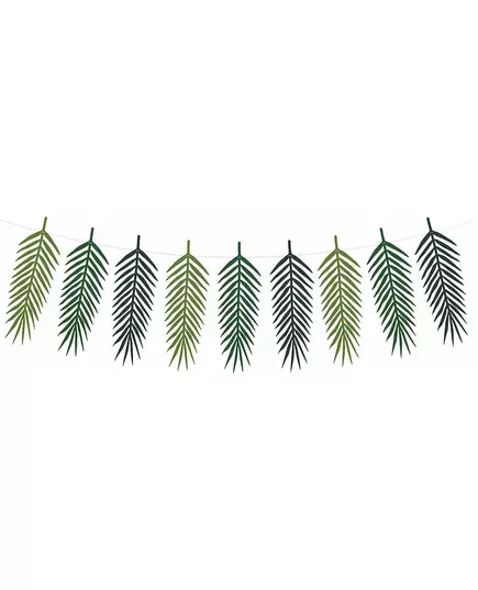 Guirlande de feuilles exotiques Aloha 1,25 m