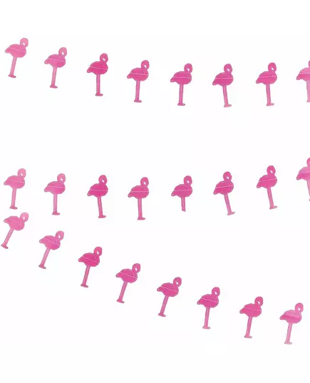 3m kleine roze flamingo slinger