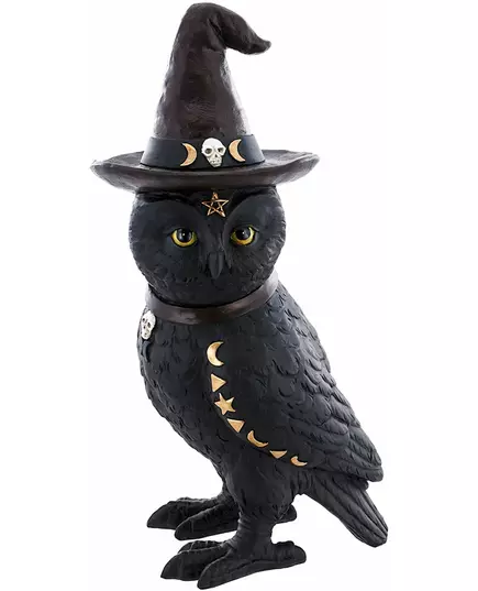 Hibou de sorcier occulte 31 cm