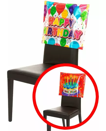 Happy Birthday stoelhoes