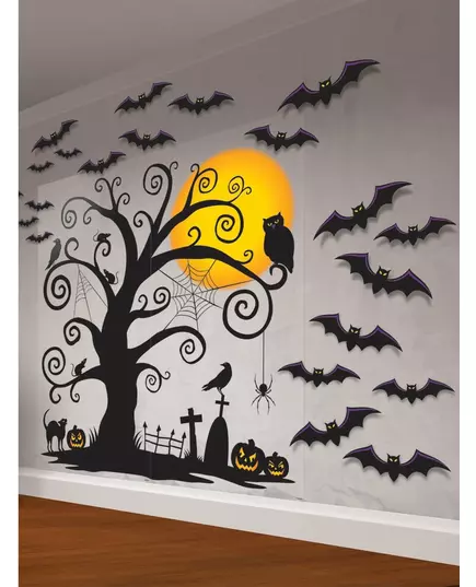 Begraafplaats muurdecoratie