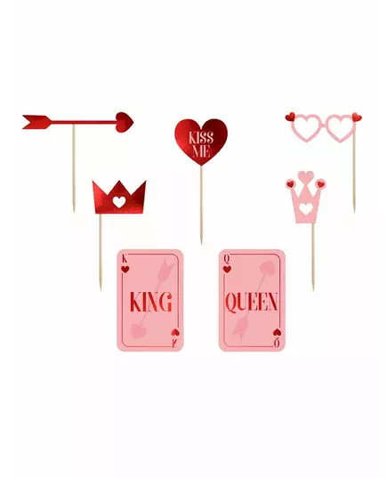Love is in the air photobooth-set 7 accessoires