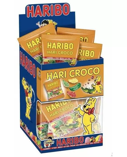 Mini sachet bonbons Haribo croco - 40g